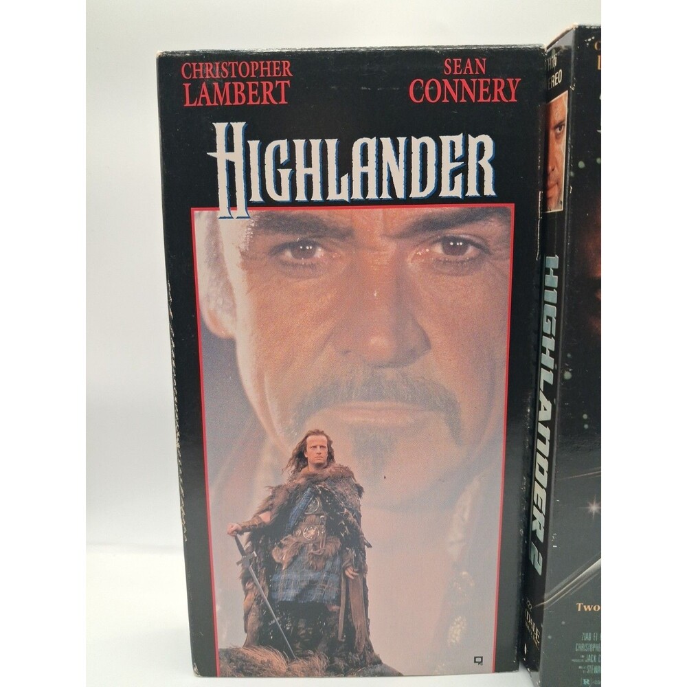 Highlander 1 & 2 (VHS) - Picture 2 of 6